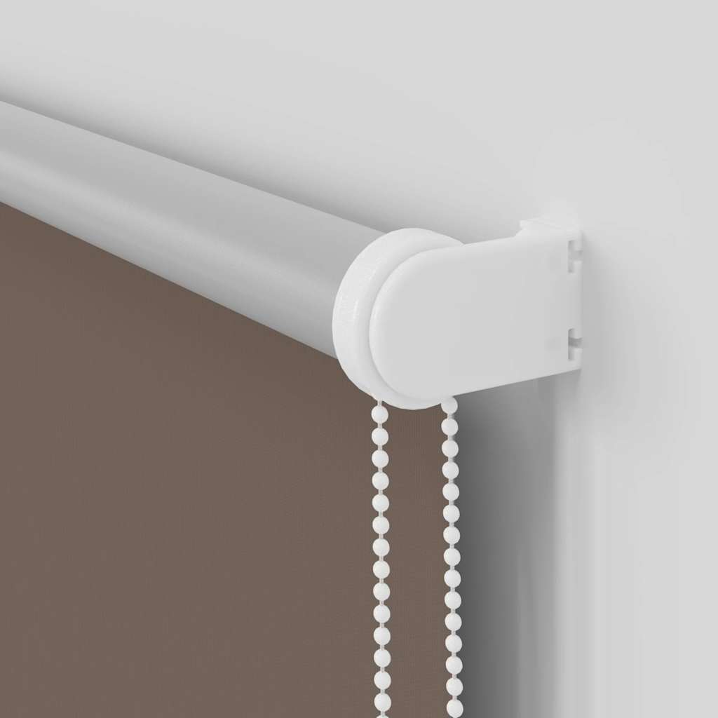 Jaluzea cu role opace cafea 140x230 cm lățime material 136,6 cm