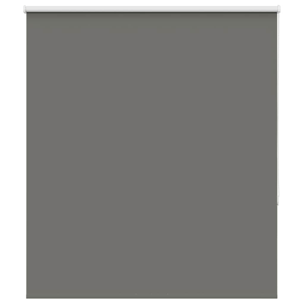 Jaluzea cu role opace gri 130x130 cm Lățime material 126,6 cm