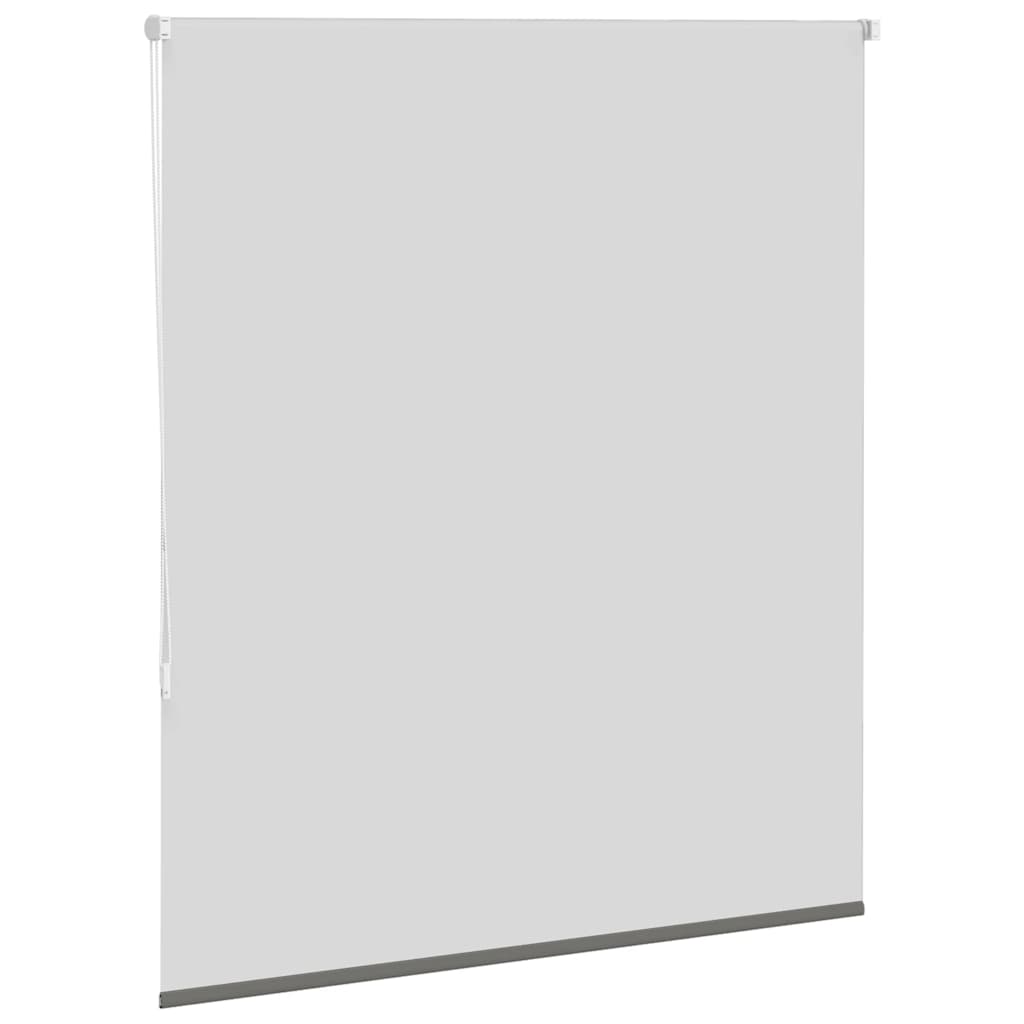 Jaluzea cu role opace gri 130x130 cm Lățime material 126,6 cm