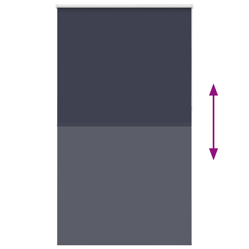 Jaluzea cu rolă opaca bleumarin lățime material 131,6 cm