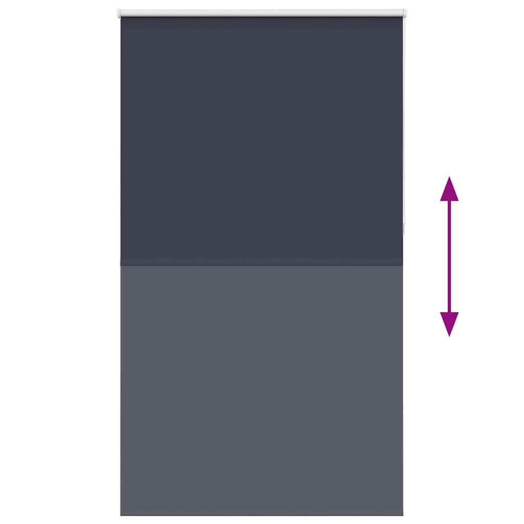 Jaluzea cu role opace bleumarin Lățime material 136,6 cm