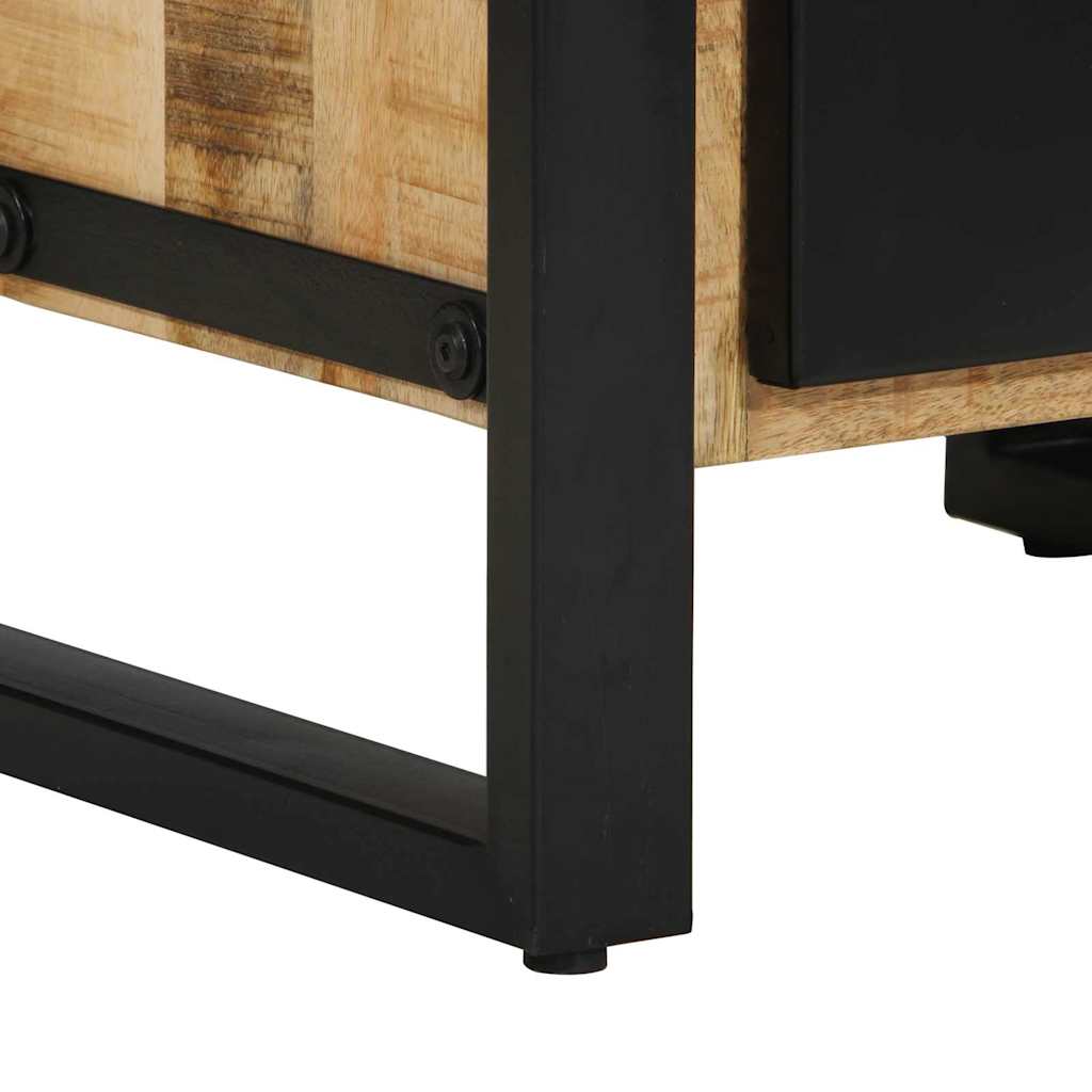 Dulap de Baie cu raft Maro 40 x 35 x 75 cm Lemn masiv de mango