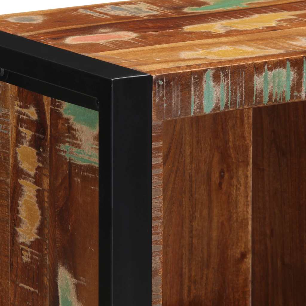 Dulap de baie, 40x30x90 cm, lemn masiv reciclat