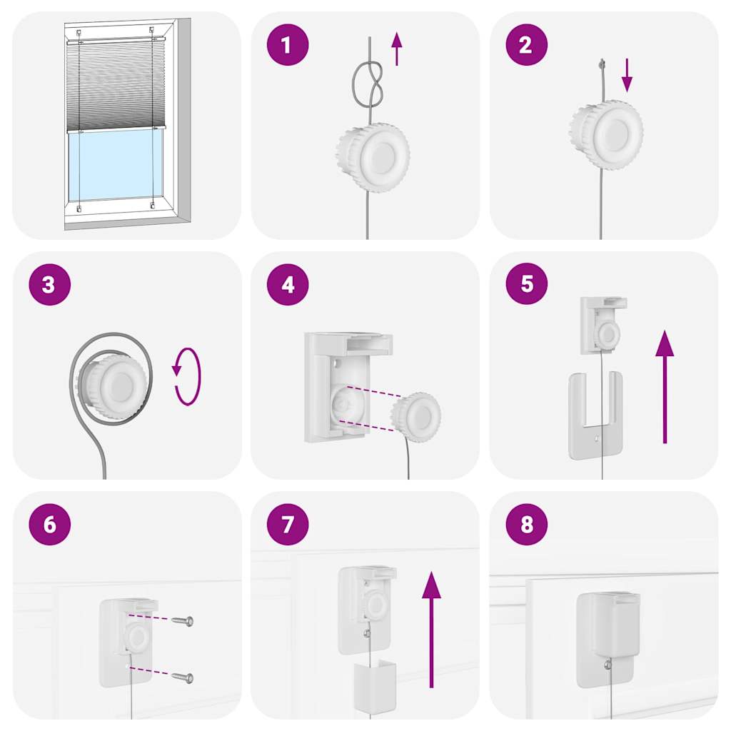 Jaluzea plisată gri deschis 110x200 cm Lățime țesătură 109,4 cm