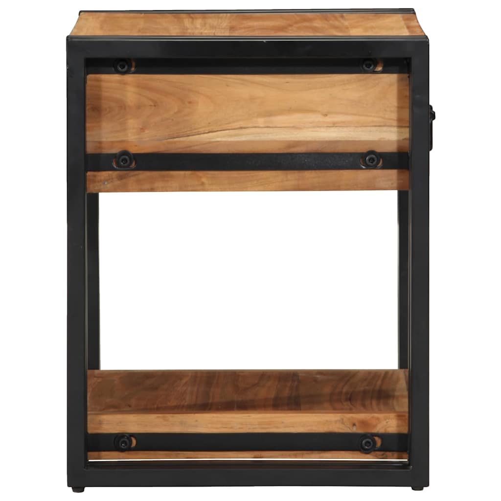 Dulap de noapte Maro 40 x 40 x 50 cm lemn masiv de acacia