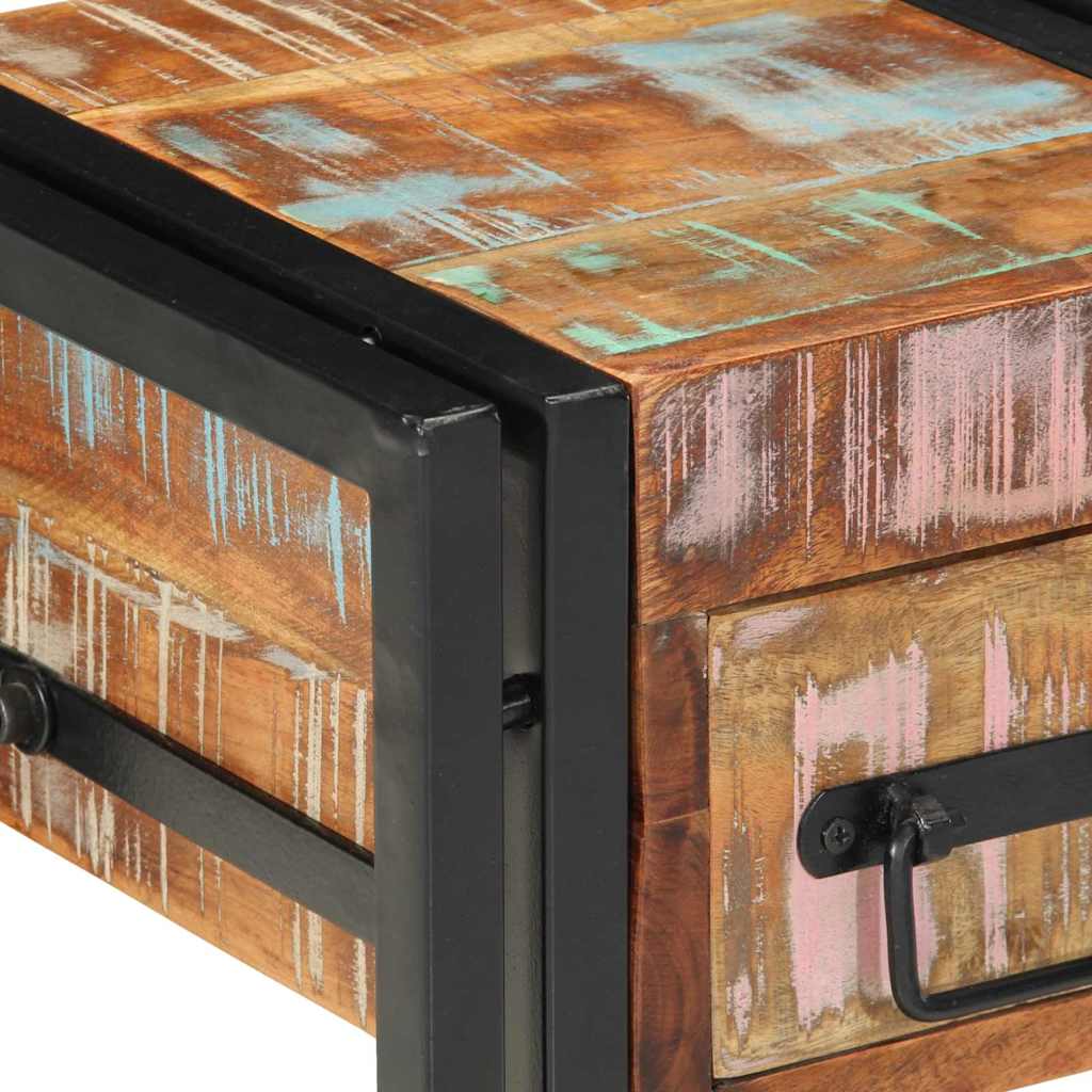 Dulap de noapte cu sertar 2 pcs Multicolour 30 x 30 x 40 cm