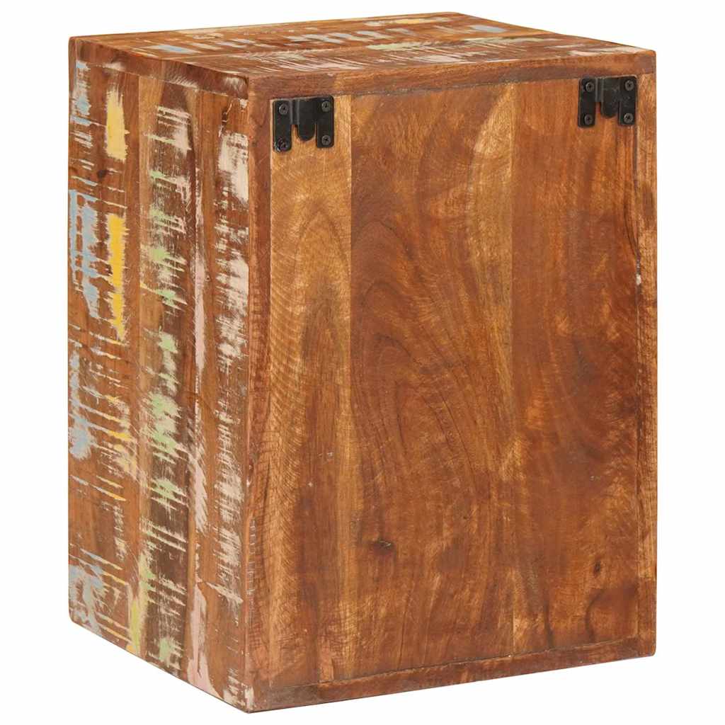 Noptieră 2 pcs Maro 35 x 33 x 48 cm Lemn Solid Recuperat