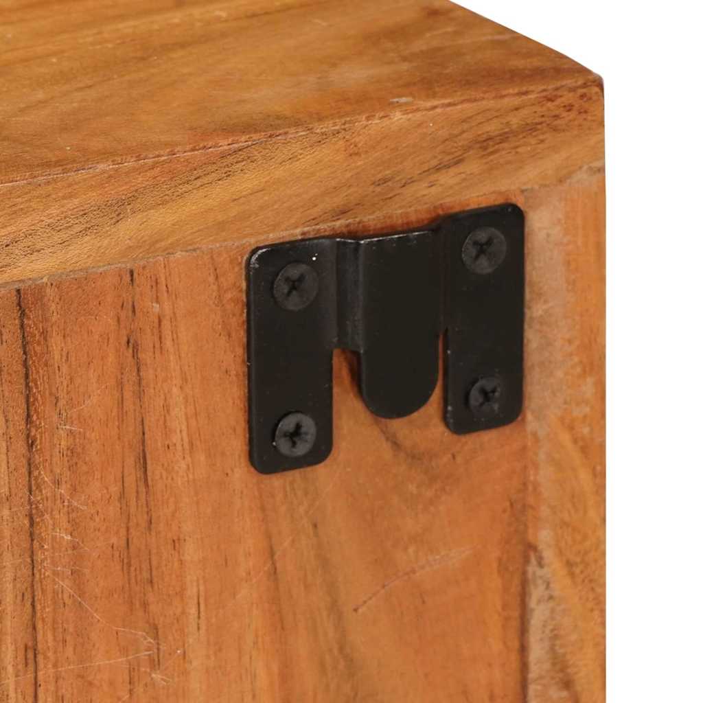 Noptieră Maro 35 x 33 x 48 cm Lemn Solid de Acacia