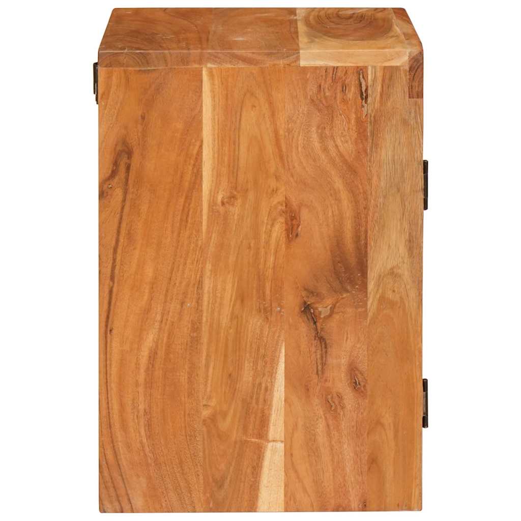 Noptieră Maro 35 x 33 x 48 cm Lemn Solid de Acacia