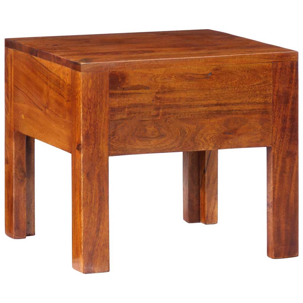 Noptiera 40x40x36 cm din lemn masiv de salcam