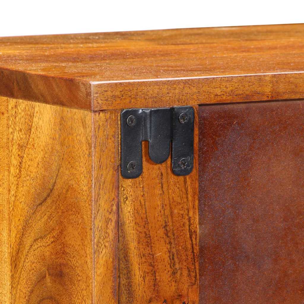 Dulap de noapte cu sertar 2 pcs Maro 35 x 30 x 22 cm