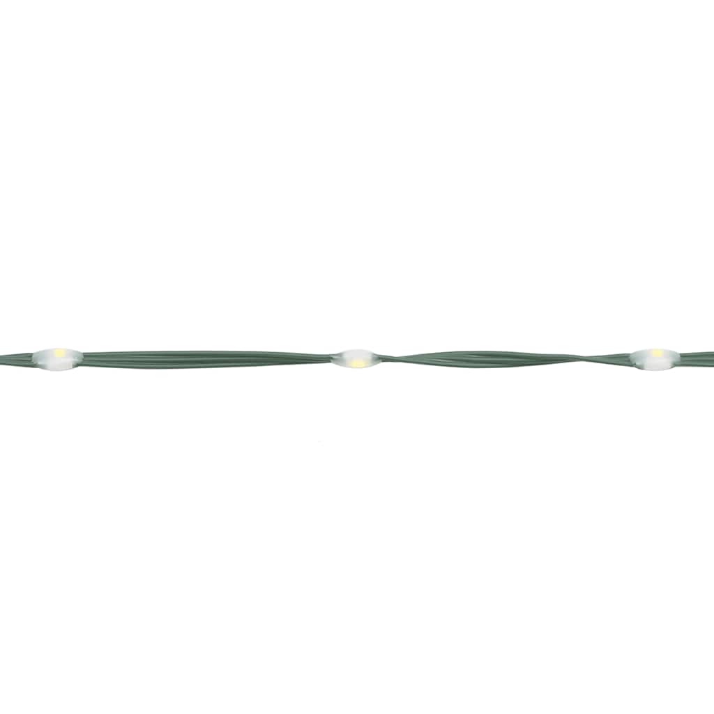 Pom de Crăciun LED 200 LED-uri Alb Cald 180 cm