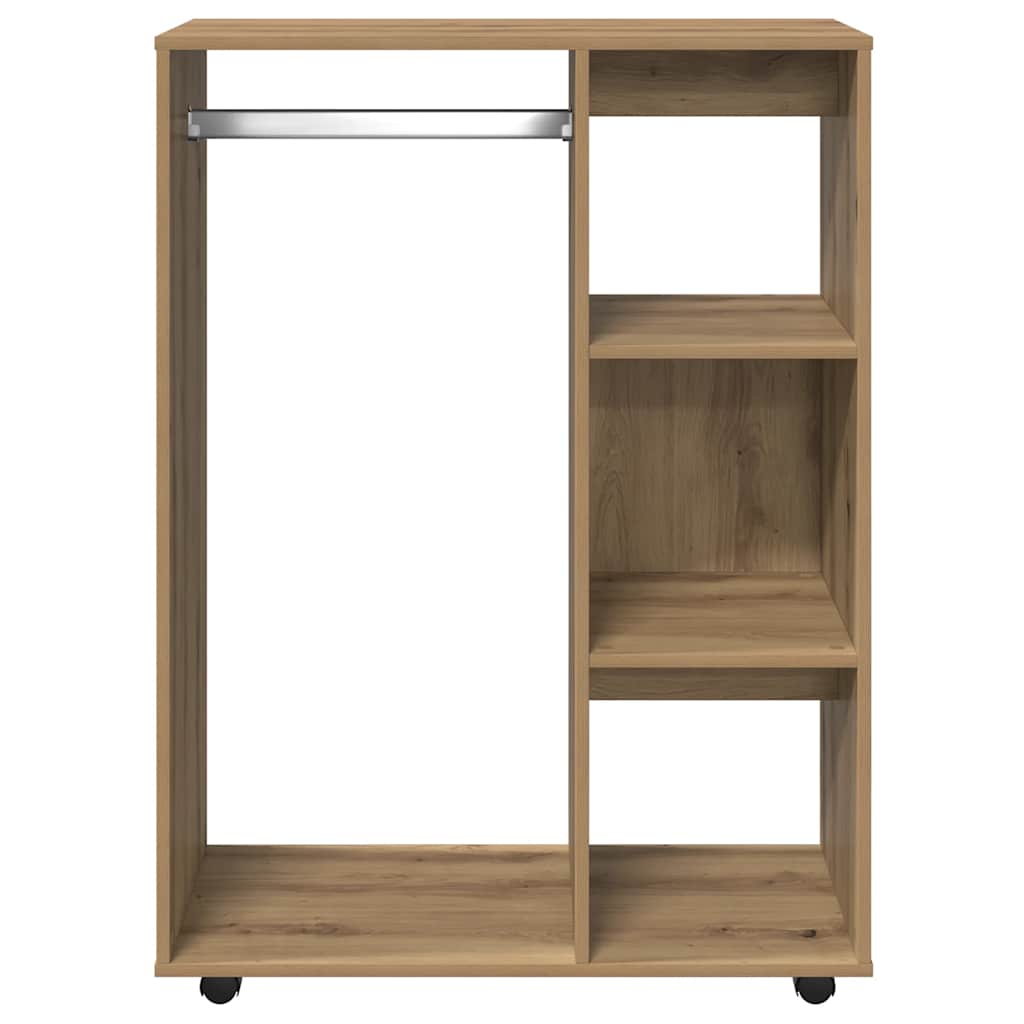 Șifonier, stejar artizanal, 80x40x110 cm, lemn prelucrat