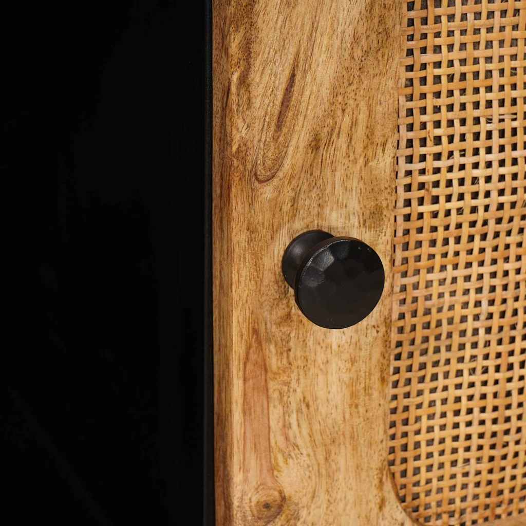 Masă de cafea natural 80 x 50 x 40 cm Lemn de mango solid