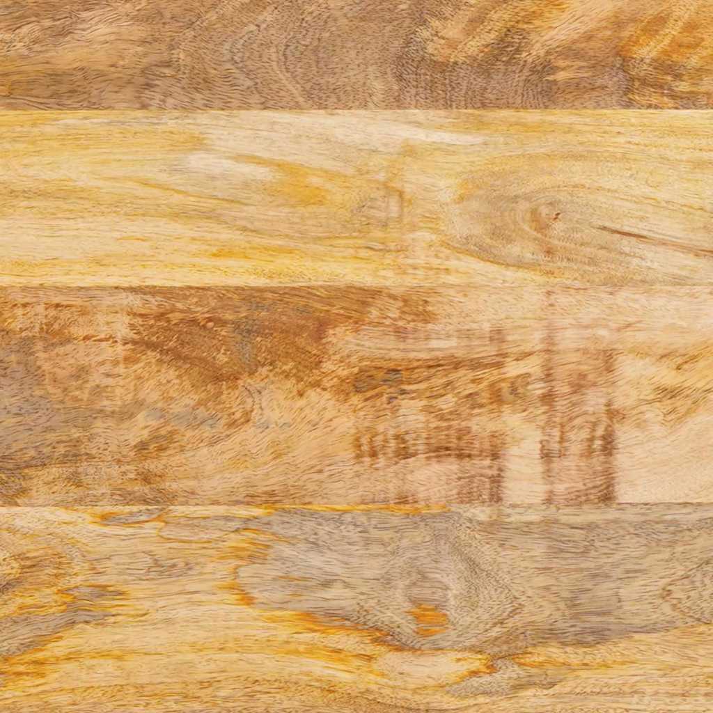 Masă de cafea natural 80 x 50 x 40 cm Lemn de mango solid