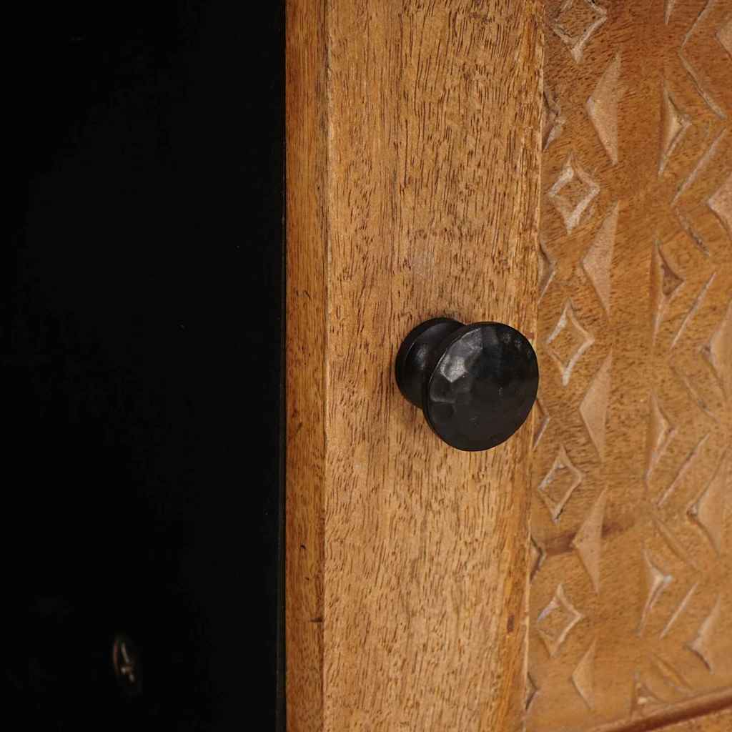 Masă de cafea Maro deschis 80 x 50 x 40 cm Lemn masiv de acacia