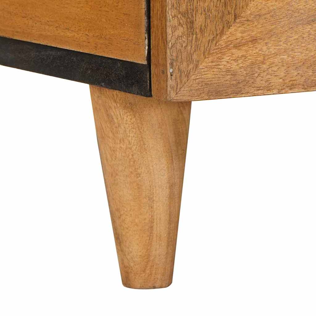 Masă de cafea Maro deschis 80 x 54 x 40 cm Lemn masiv de acacia