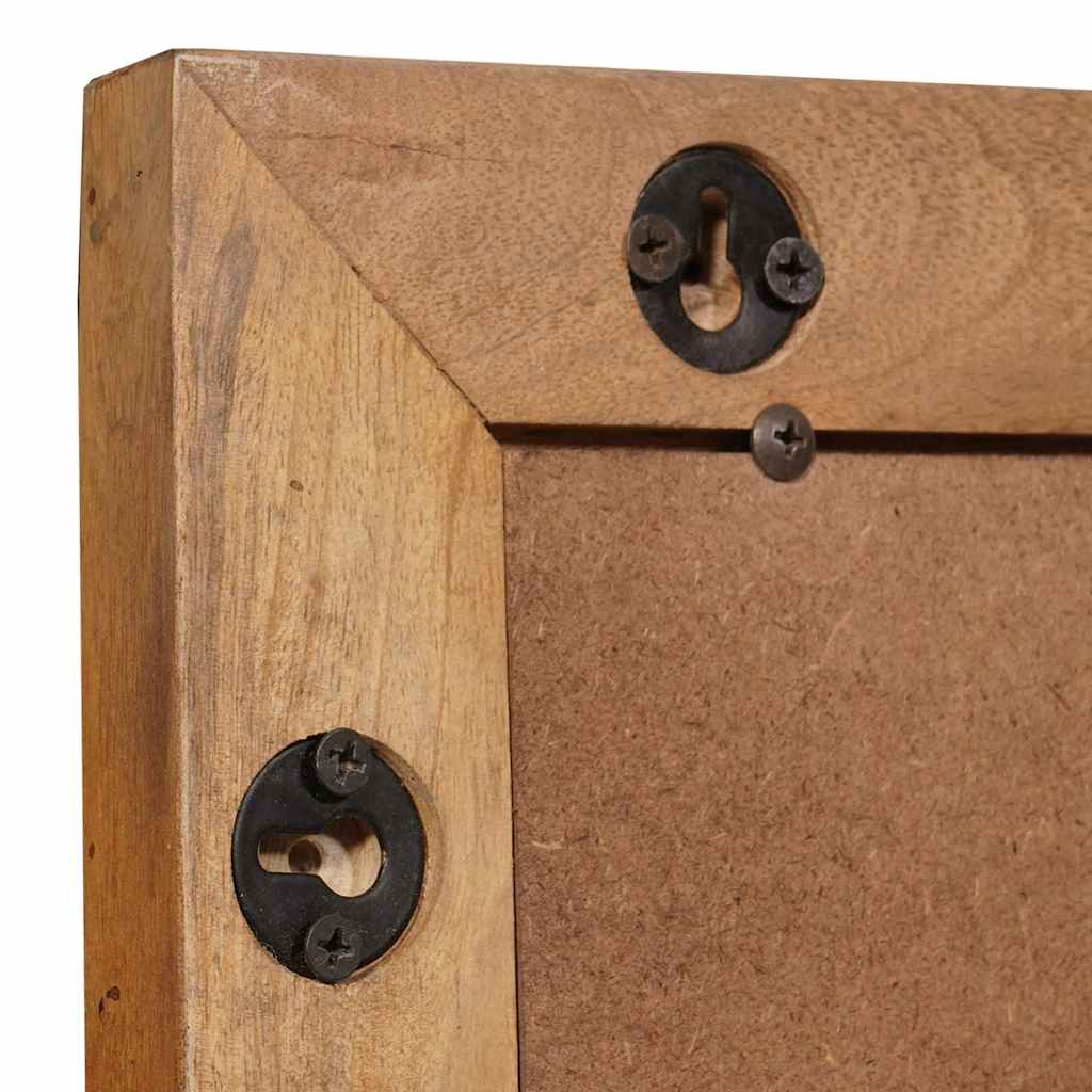 Oglindă pentru baie cu oglindă Maro deschis 70 x 50 x 2,5 cm