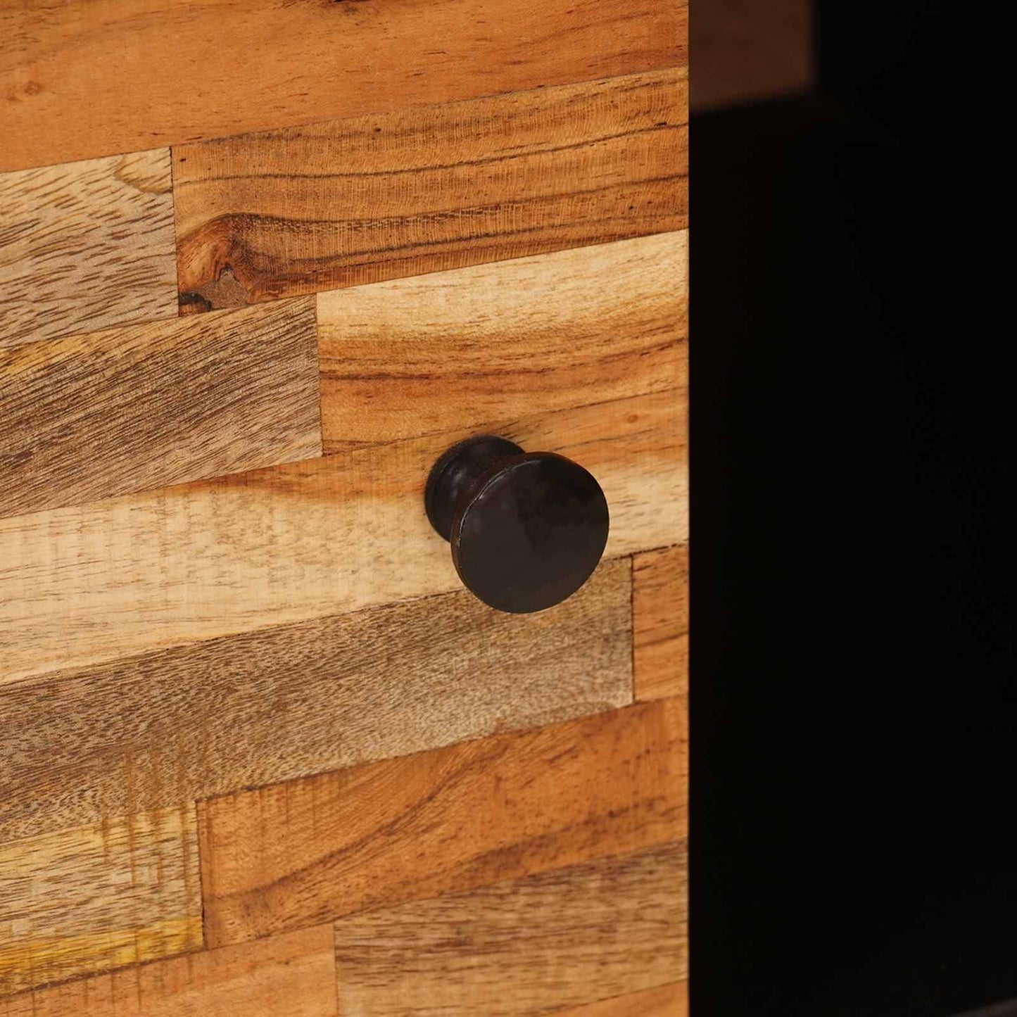 Masă de cafea Maro 108 x 58 x 14 cm Lemn de mango solid