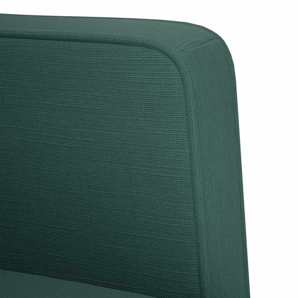 Canapea loveseat, verde închis, 111 cm, textil - Vendito