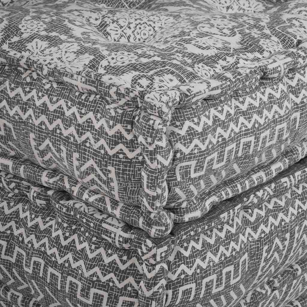 Canapea modulară 2 pcs Gri deschis 140 x 70 x 36 cm țesătură