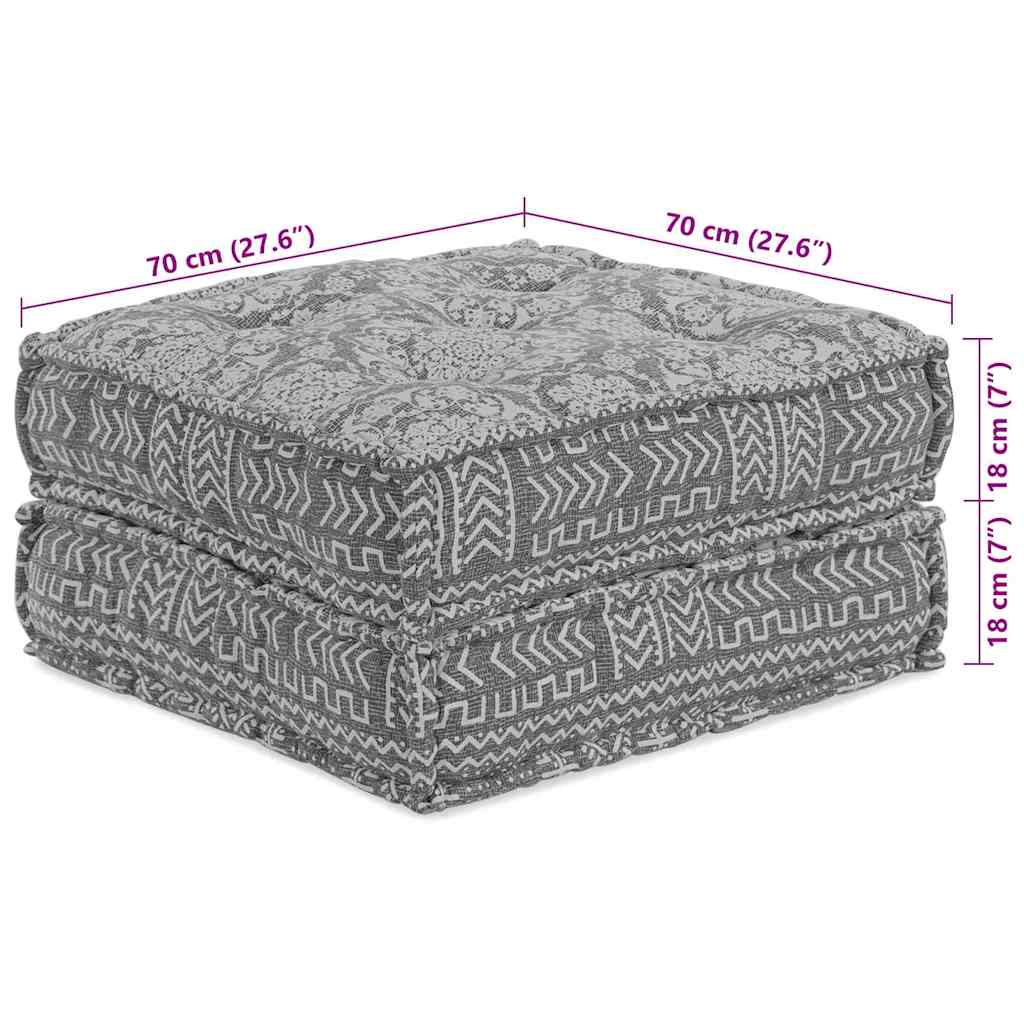 Canapea modulară 2 pcs Gri deschis 140 x 70 x 36 cm țesătură