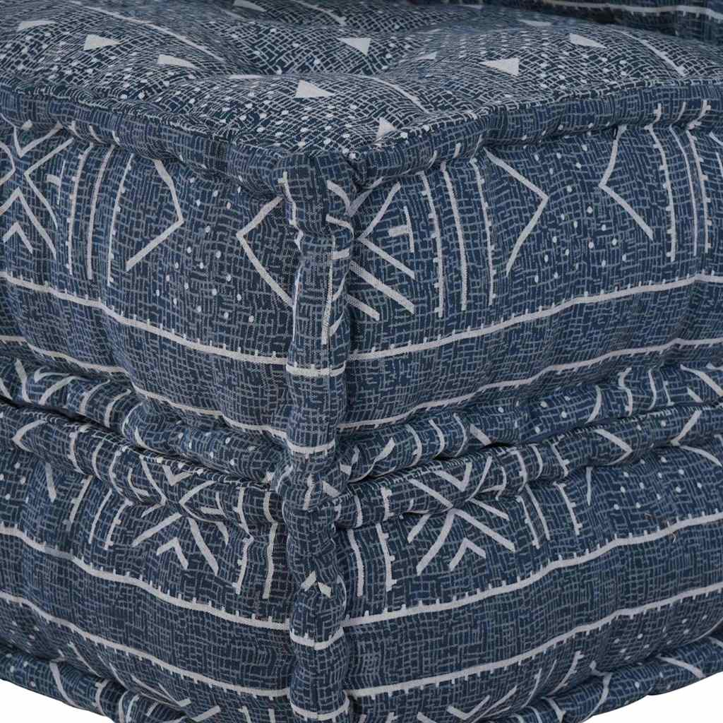 Canapea modulară 2 pcs Imprimare Indigo 140 x 70 x 36 cm