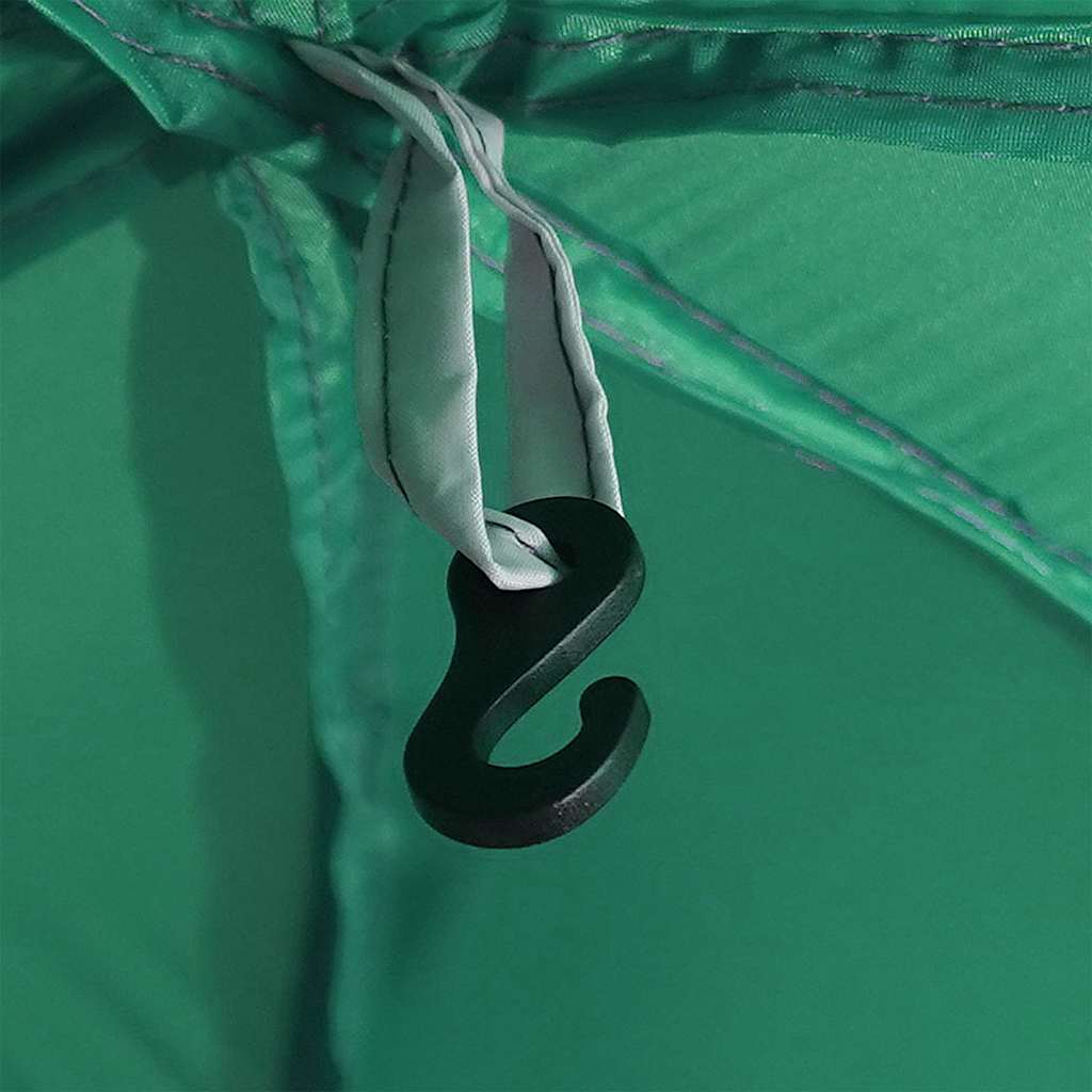 Cort piscină cu pereți detașabili cu acoperiș&plasă Verde mare