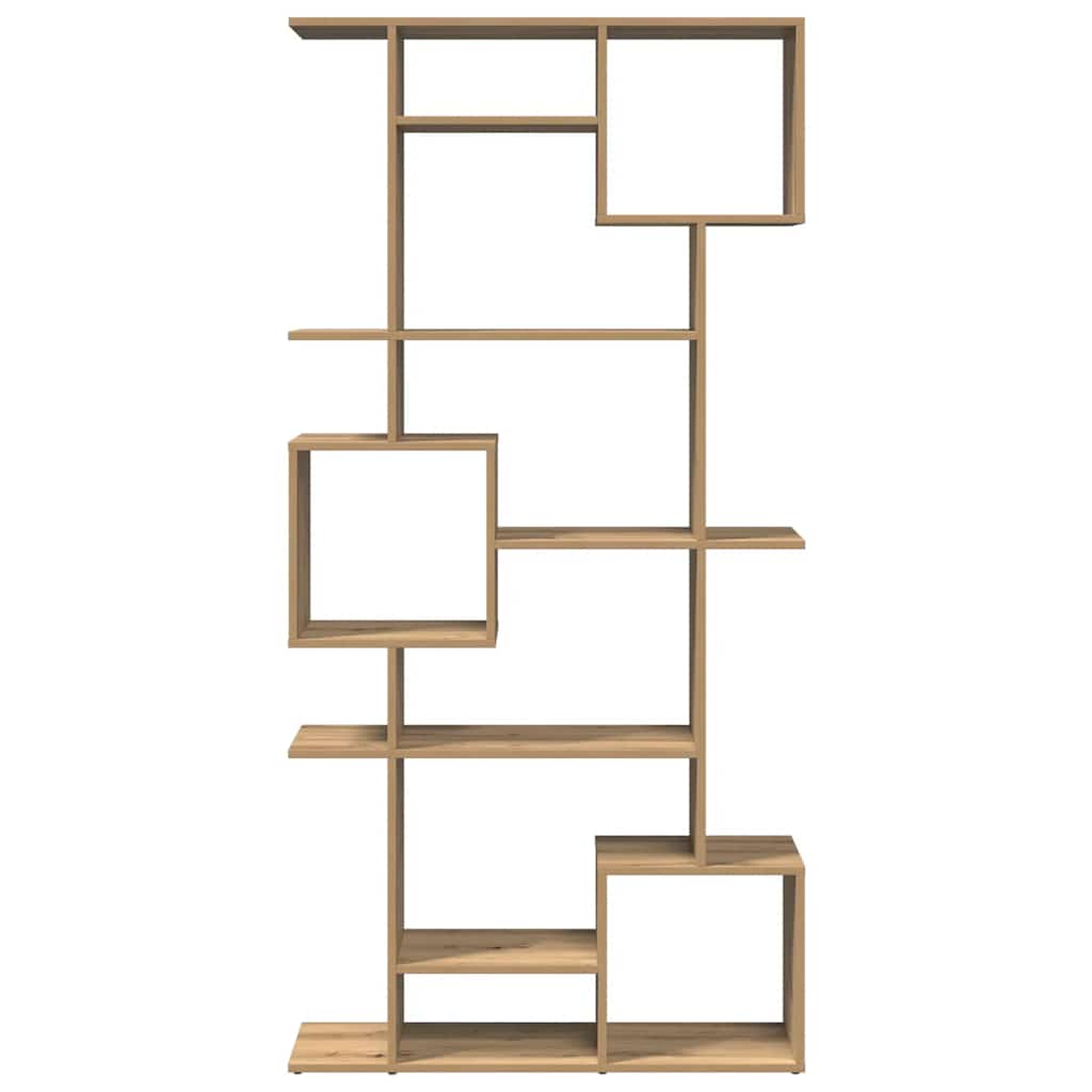 Bibliotecă, stejar artizanal, 92x29x188 cm, lemn prelucrat - Vendito