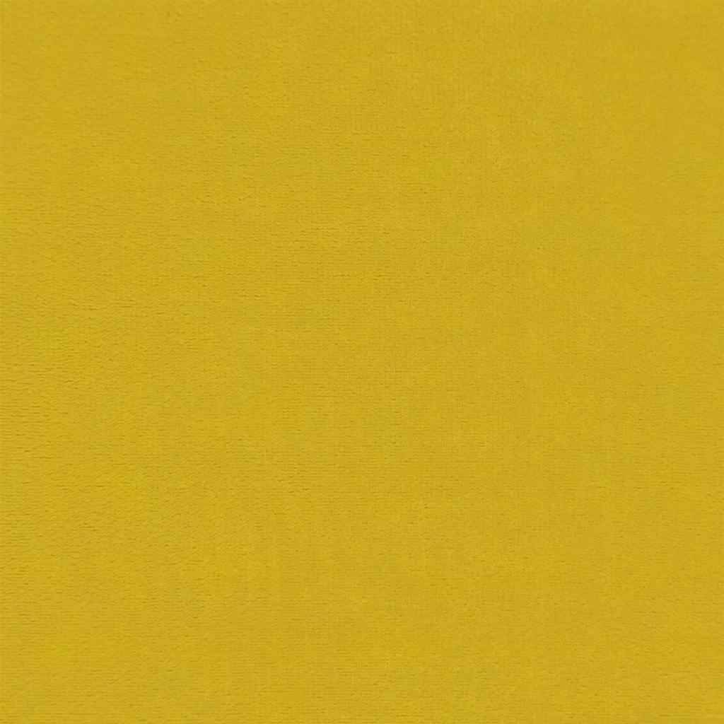 Scaun de relaxare catifea galbena