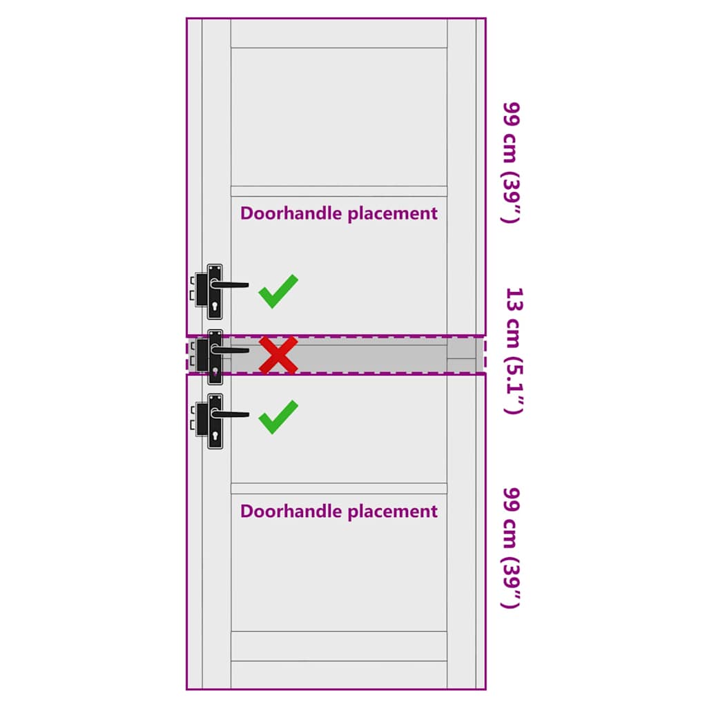 Ușă de interior ORKDAL Maro 86 x 211 cm