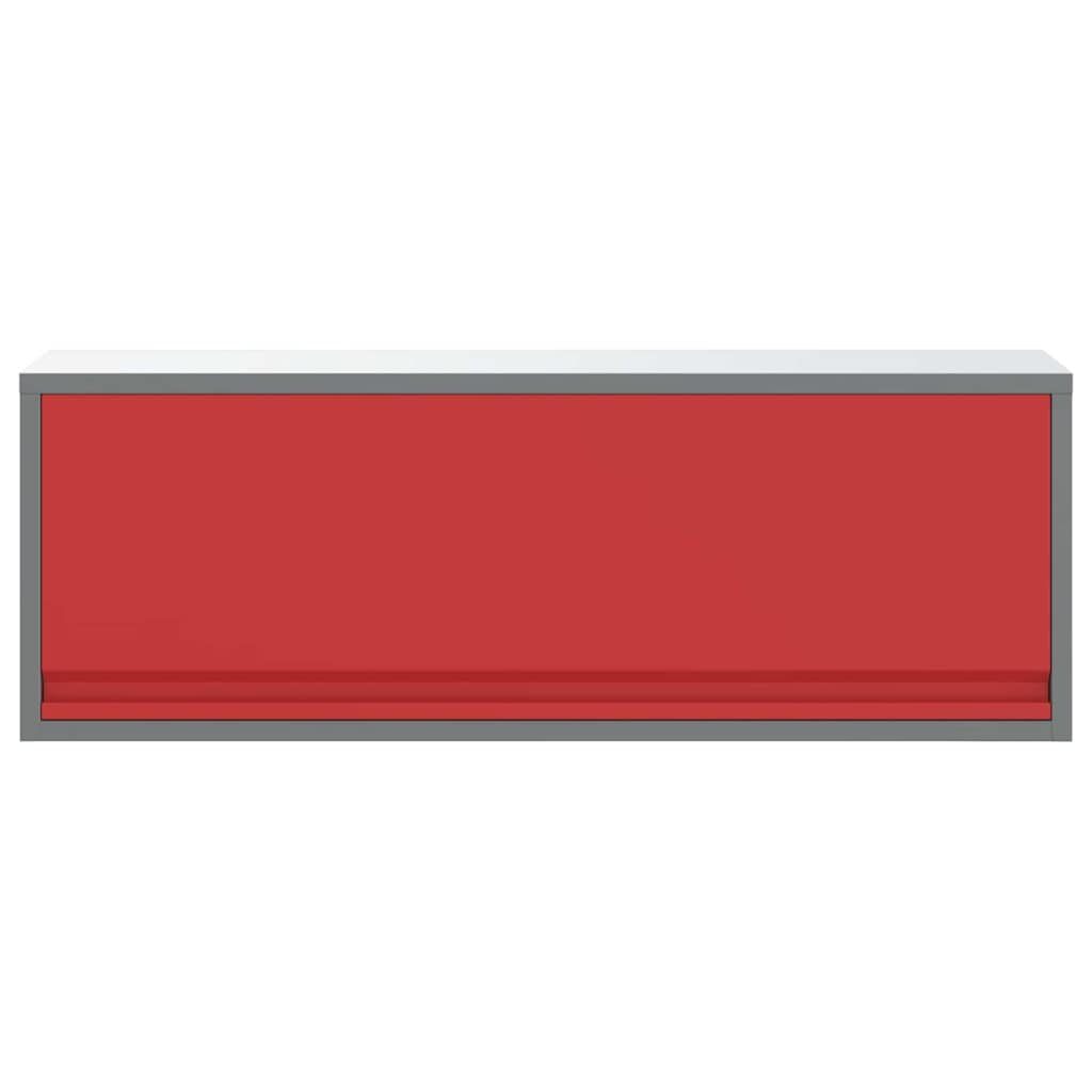 Dulap pentru unelte cu depozitare Roșu și gri 100 x 25 x 35 cm