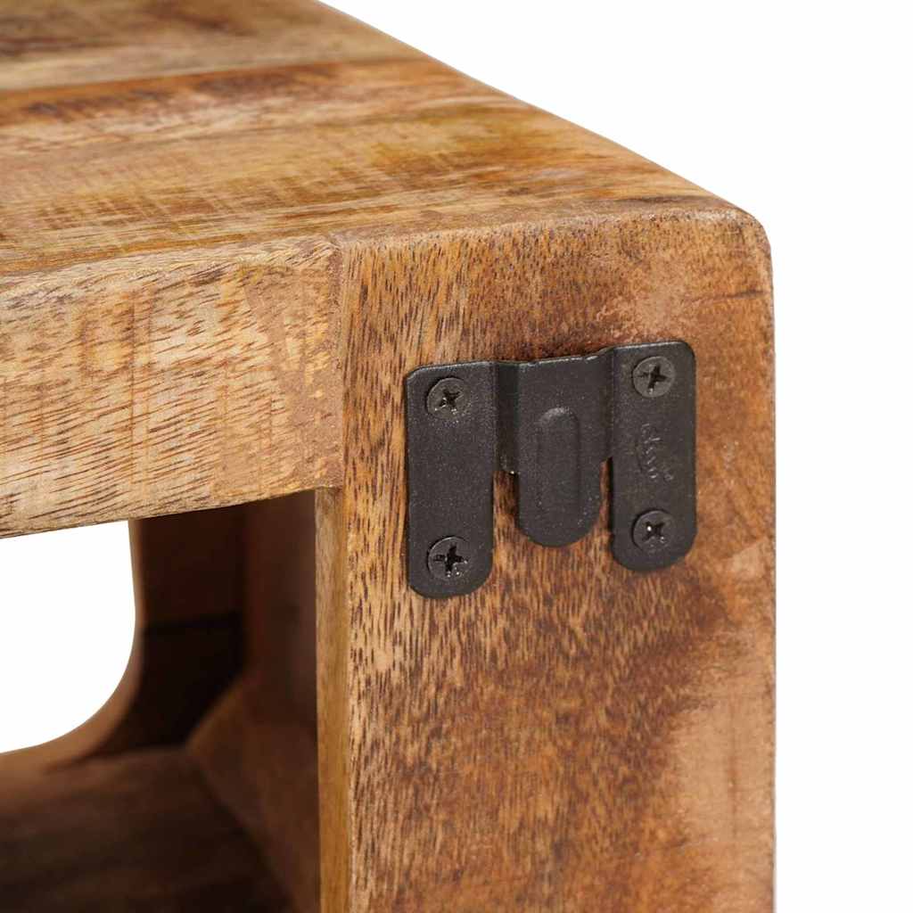 Noptieră 2 pcs Maro 45 x 30 x 24 cm Lemn de mango solid