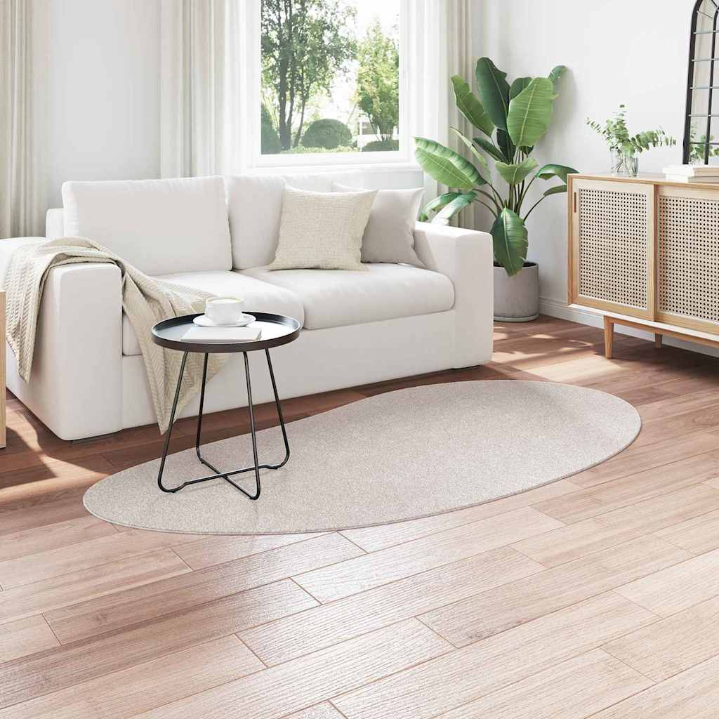 Covoare de zonă HUARTE Nisipiu 100 x 200 cm Poliester