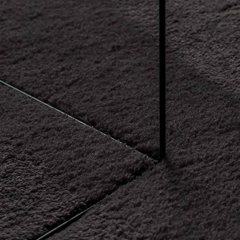 Covoare de zonă HUARTE Negru 80 x 150 cm Poliester