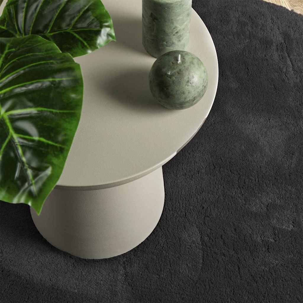 Covoare de zonă HUARTE Negru 140 x 200 cm Poliester