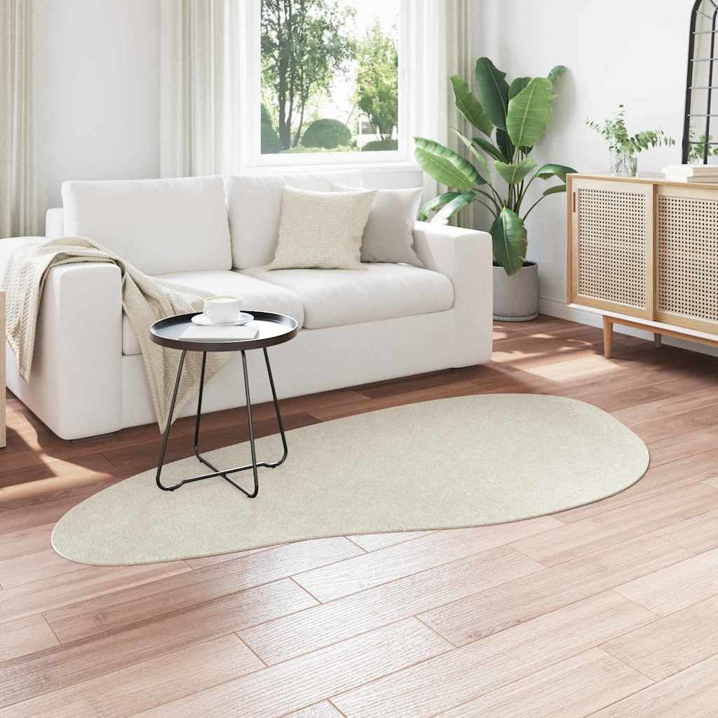 Covoare de zonă HUARTE Crem 100 x 200 cm Poliester