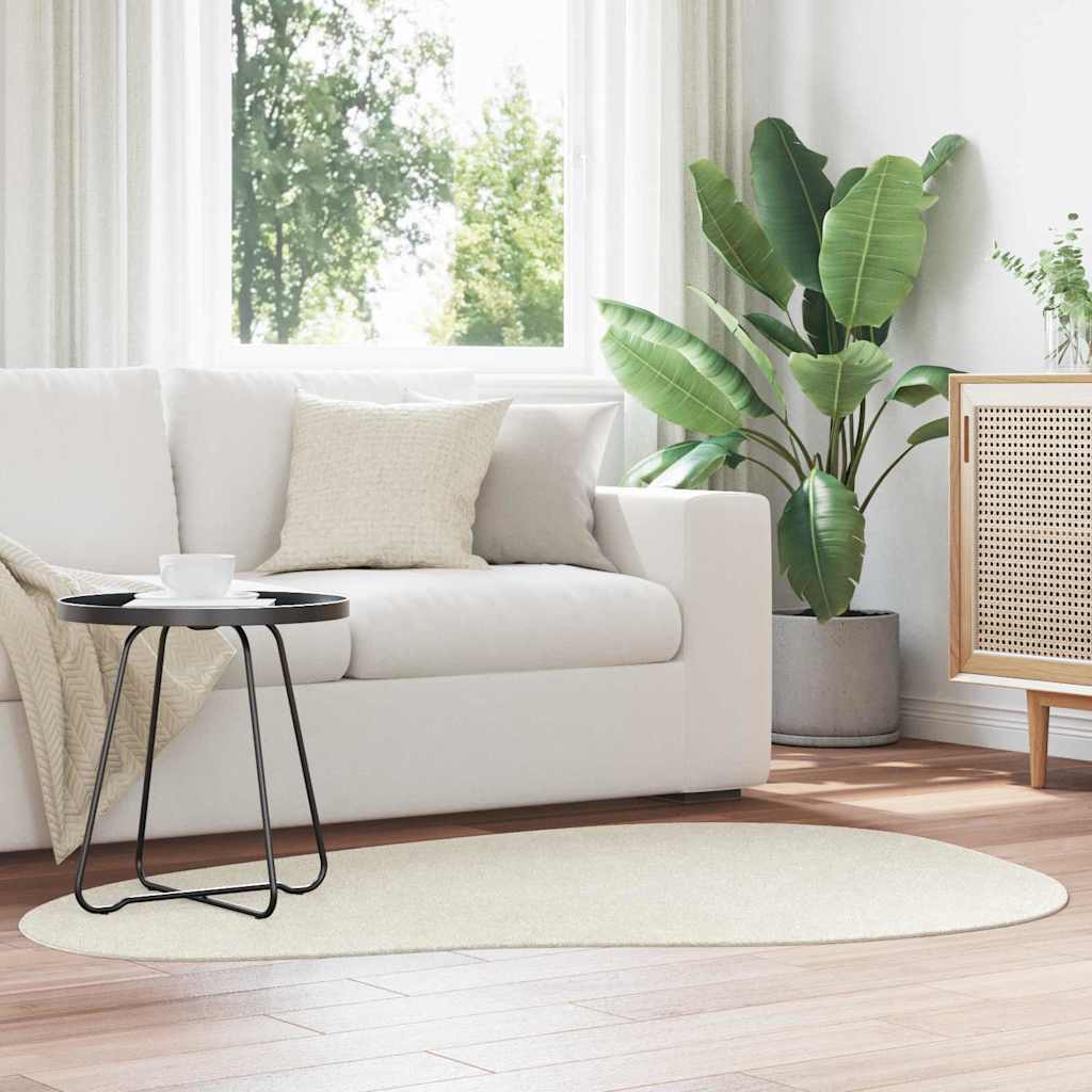 Covoare de zonă HUARTE Crem 120 x 170 cm Poliester