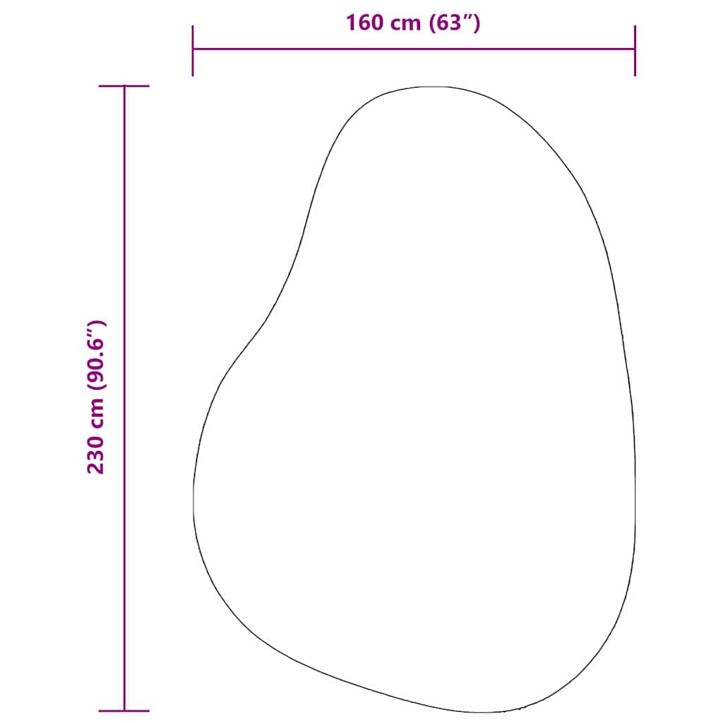 Covoare de zonă HUARTE Crem 160 x 230 cm Poliester