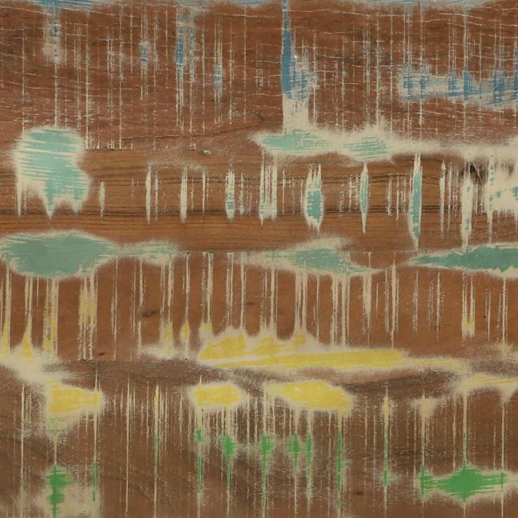 Masă de cafea Multicolour 90 x 50 x 38 cm Lemn recuperat masiv