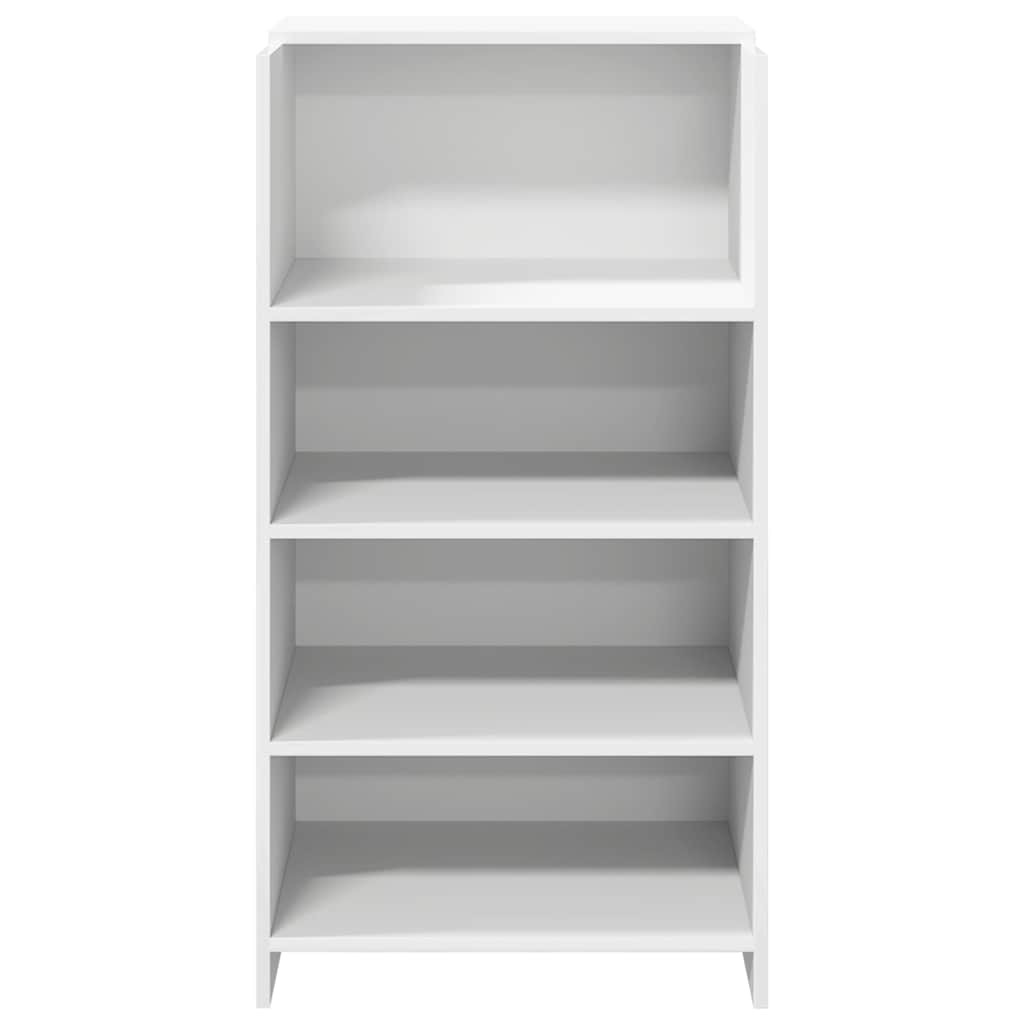 Birou de recepție, alb, 55x50x103,5 cm, lemn stratificat