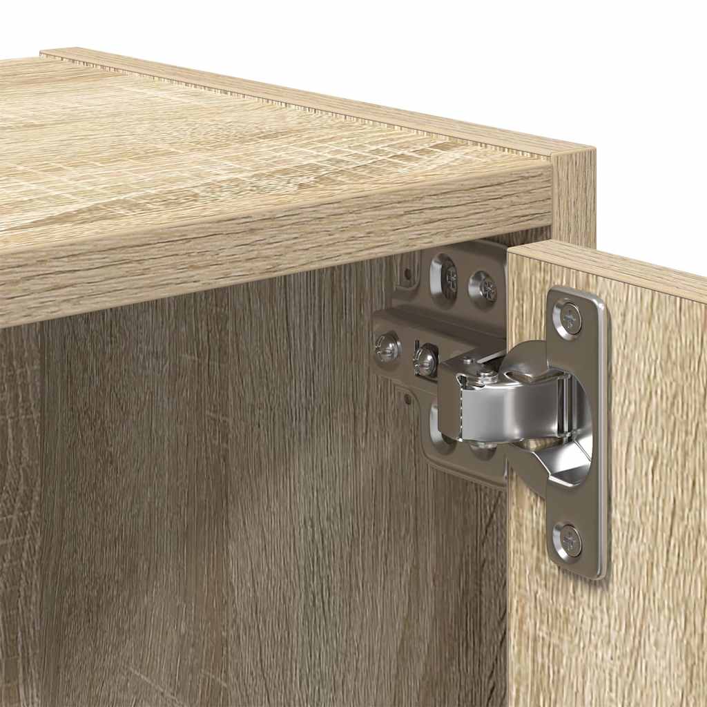 Bibliotecă, stejar sonoma, 40x24x77 cm, lemn prelucrat