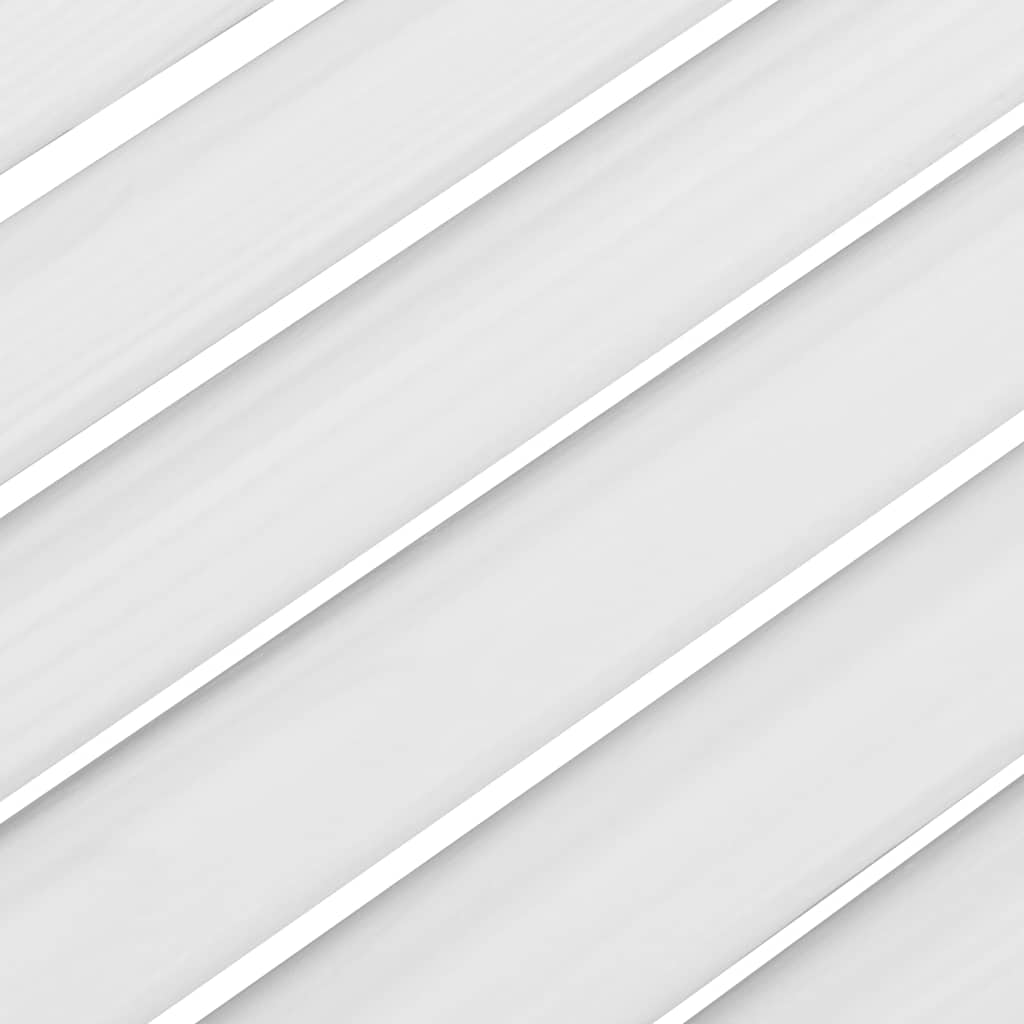 Uși batante cu jaluzele, 2 perechi, alb, 80x100 cm