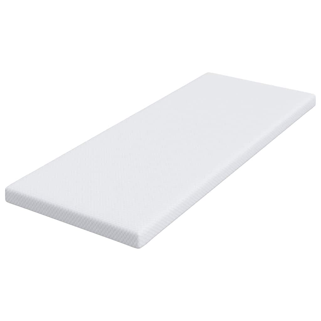 Suport pentru saltea Alb 70 x 200 x 7 cm Material jacquard