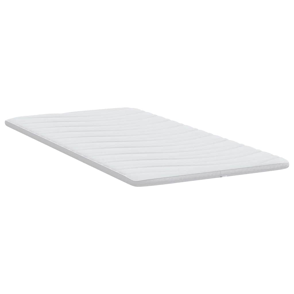 Suport pentru saltea Alb 90 x 200 x 3,5 cm Material din tricot