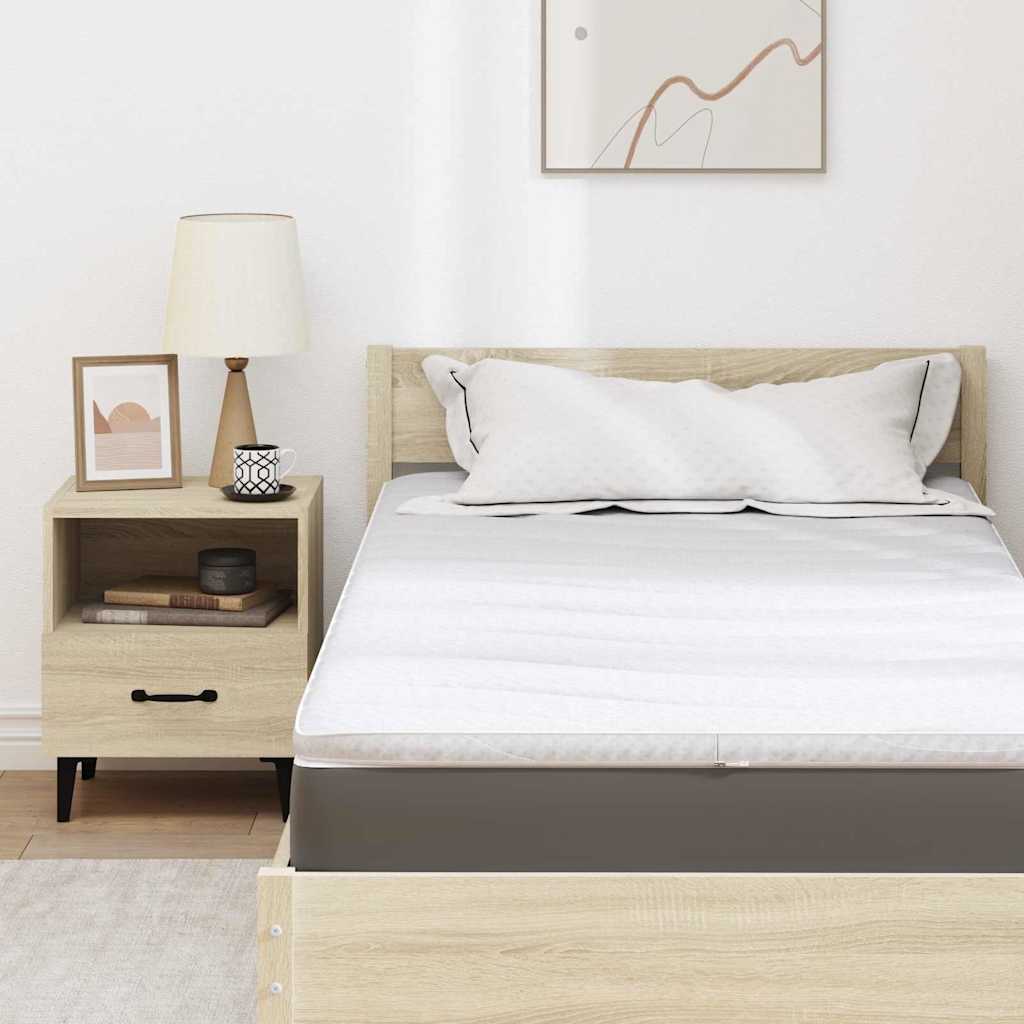 Suport pentru saltea Alb 120 x 200 x 3,5 cm Material din tricot