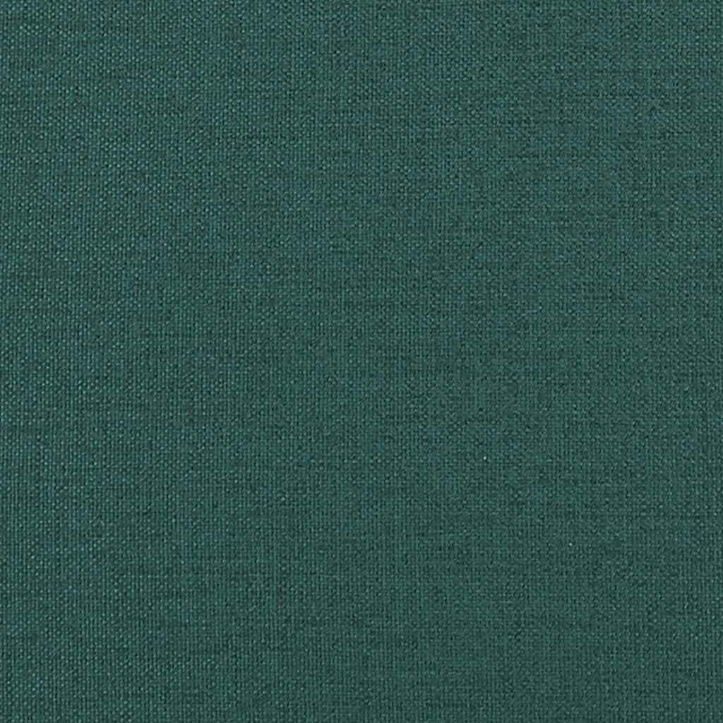 Set de canapele cu perne, 2 piese, verde închis, textil