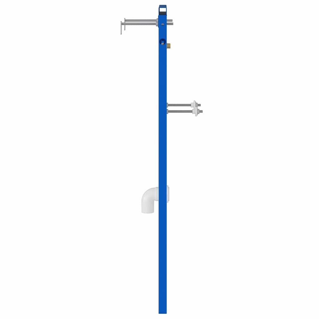 Suport de perete pentru baie Manual albastru 50 x 3 x 112 cm