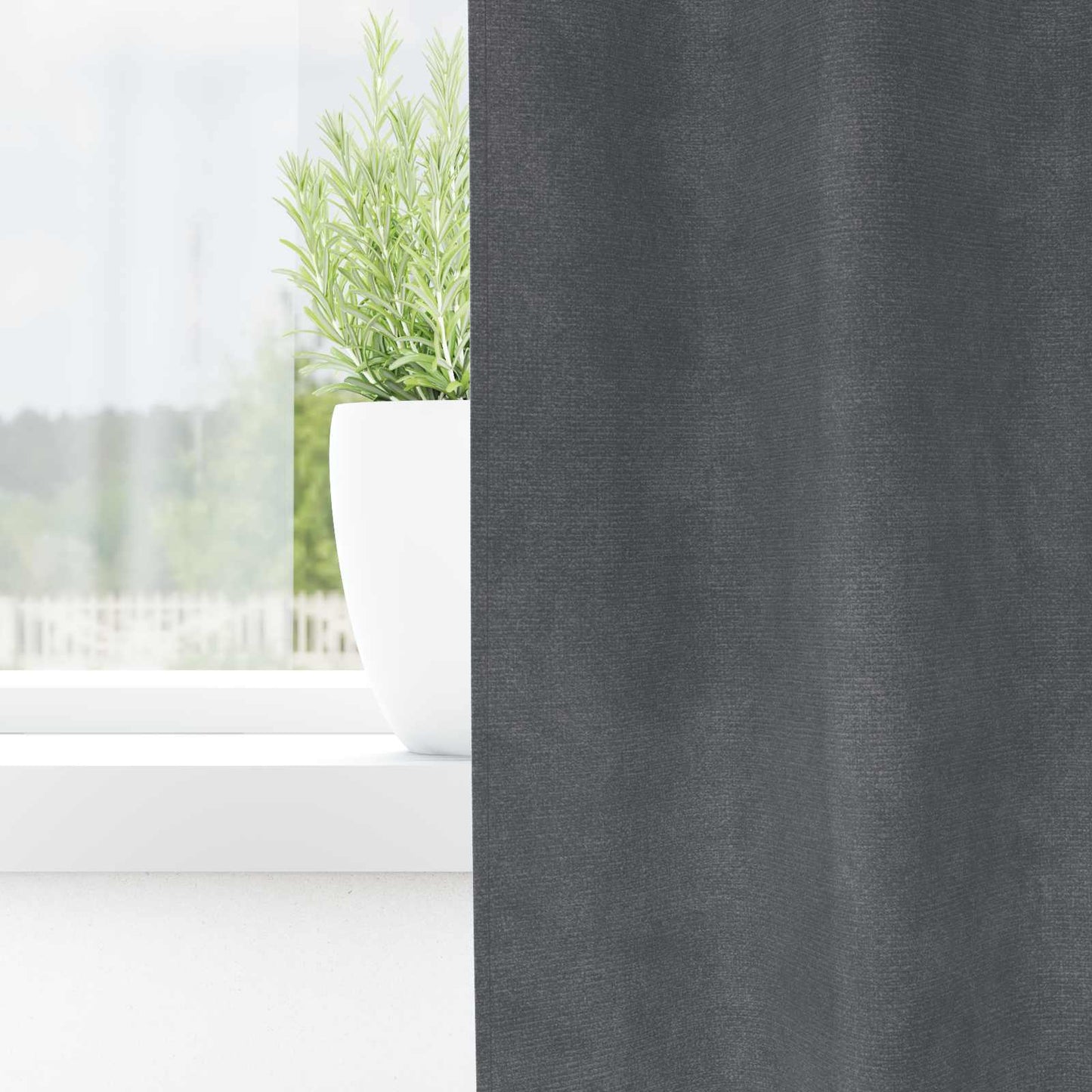 Perdele opace 2 pcs Gri deschis 140 x 225 cm Catifea