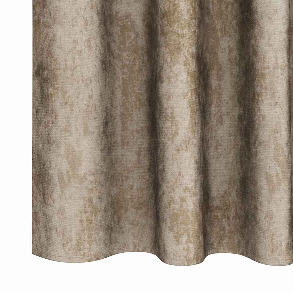 Cortine din catifea 2 pcs Șampanie 245 x 140 cm Catifea
